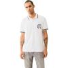 True Religion Mens Ss Buddha Face Polo(Optic White)