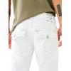 True Religion Mens Ricky Sn Flap 1/2″ Short(White)