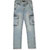 True Religion Boys Jeans Kids Premium Stretch Denim Pants(Azul Blue)
