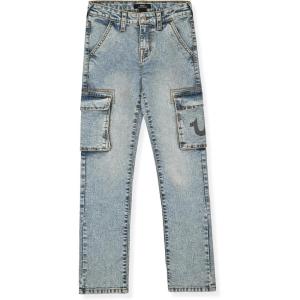 True Religion Boys Jeans Kids Premium Stretch Denim Pants(Azul Blue)