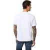 True Religion Men’s SS Embroidery Radio Wave Tee – Short Sleeve T-Shirt(Optic White)