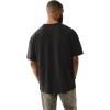True Religion Men’s Short Sleeve Torn SRS Tee – Casual Graphic T-Shirt(Jet Black)