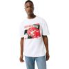 True Religion Men’s Short Sleeve Torn SRS Tee – Casual Graphic T-Shirt(Optic White)