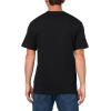 True Religion Men’s Short Sleeve Uni Logo Tee – Casual Crew Neck T-Shirt(Jet Black)