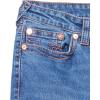 True Religion Women’s Becca Mid Rise Bootcut Big T Stitching Denim Jeans(Ivyside)