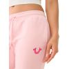 True Religion Women’s Foil Classic Lounge Jogger Comfort Pant(Blush)