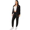 True Religion Women’s Foil Classic Lounge Jogger Comfort Pant(Jet Black)
