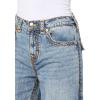 True Religion Women’s Jessie Baggy Jeans with Super T Stitching and Flap Pockets(Peak Spot)