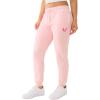 True Religion Women’s Foil Classic Lounge Jogger Comfort Pant(Blush)
