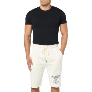 True Religion Mens Tiger Shorts(Winter White)