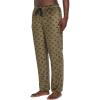 True Religion Mens Pajama Pants Mens PJ Pants Fuzzy Lounge Pant Soft Fleece Pant(Kalamata)