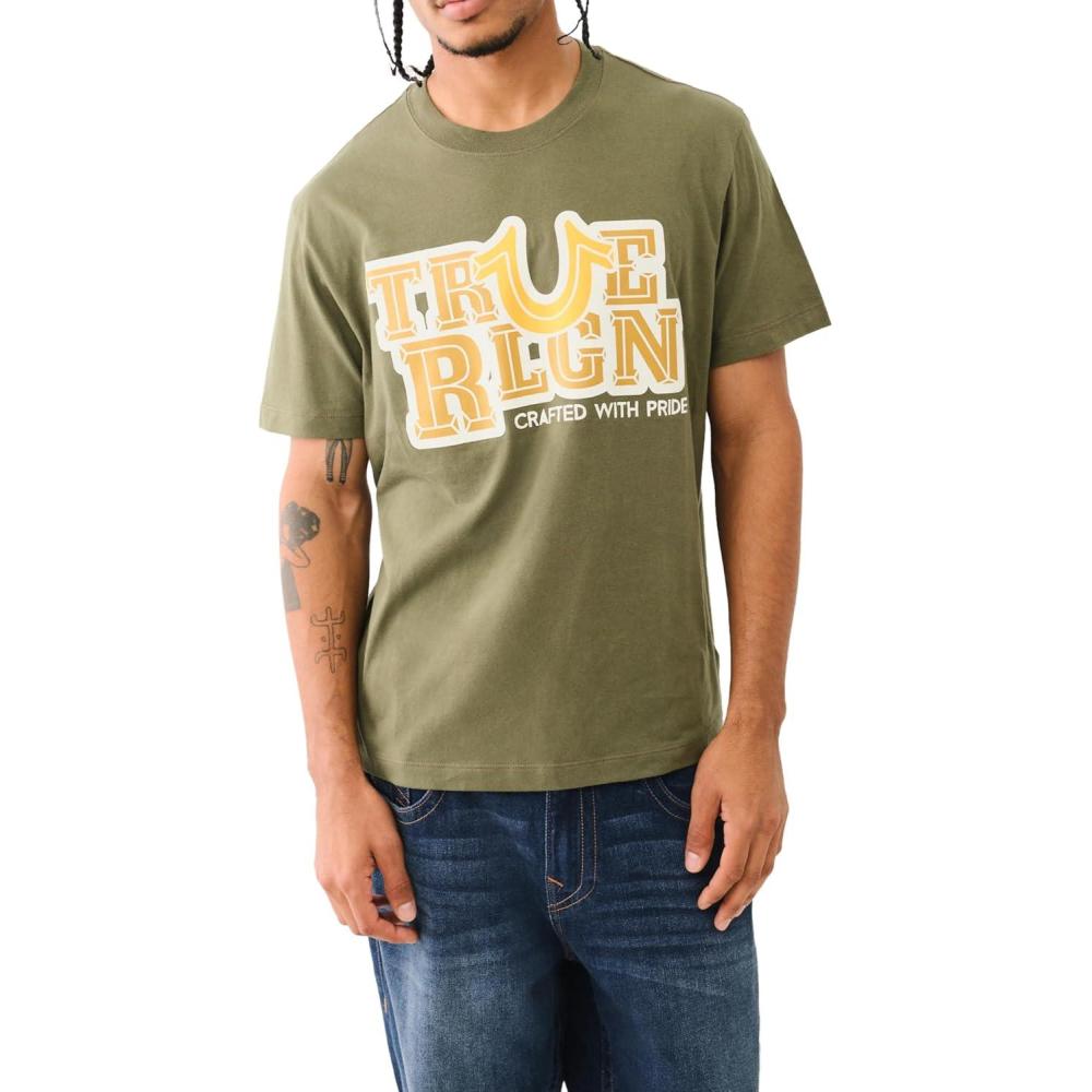 imageTrue Religion Mens Ss High Density TeeKalamata