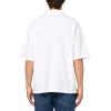 True Religion Men’s SS Overt Patch Polo | Short Sleeve Polo Shirt with Signature Patches(Optic White)