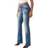 True Religion Billie Mid Rise Straight Womens Denim Jeans | Signature Horseshoe Back Flap Pockets