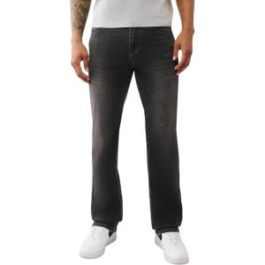 True Religion Men’s Ricky Big T Nf 34in(Hype Vibe Black Wash)