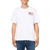 True Religion Men’s HS Flag Tee(Optic White)