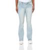True Religion Women’s Becca Mid-Rise Bootcut Jeans – Flap Pockets & Big T Stitching(La Jolla)