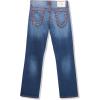True Religion Mens Ricky Super T Nf Rope Hs(Corvus Dark Wash)