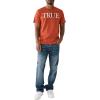 True Religion Mens Ricky Super T Nf Rope Hs(Corvus Dark Wash)