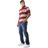 True Religion Mens Ricky Super T Nf Rope Hs(Emergence Dark Wash)