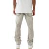 True Religion Mens Ricky Super T Nf Rope Hs(Gallatin Grey Wash)