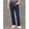 True Religion Mens Ricky Super T Nf Rope Hs(Whiskbroom Dark Wash)