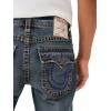 True Religion Men’s Rocco Super T 1/2″ Flap with 32″ Inseam(Queens Dark Wash)