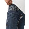 True Religion Men’s Rocco Super T Flap 1/2″ 32″ Inseam(Columbia Dark Wash)