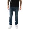 True Religion Men’s Rocco Super T Flap 1/2″ 32″ Inseam(Slate Dark)