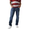 True Religion Mens Ricky Super T Nf Rope Hs(Emergence Dark Wash)