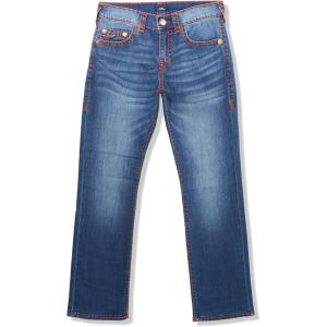 True Religion Mens Ricky Super T Nf Rope Hs(Corvus Dark Wash)