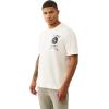 True Religion Men’s Short Sleeve Speech Bubble Tee– Crewneck Graphic T-Shirt(Sandstorm)