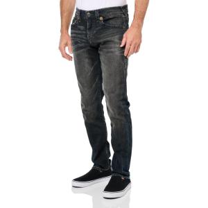 True Religion Mens Rocck Super T No Flap 32″ Inseam(Gothenburg Dark Dark Wash)