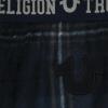 True Religion Boys 2 Pack Pajama Pants Soft Brushed Sleep Bottoms for Kids (Sizes 4–14)(Navy Plaid)