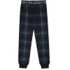 True Religion Boys 2 Pack Pajama Pants Soft Brushed Sleep Bottoms for Kids (Sizes 4–14)(Navy Plaid)