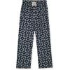 True Religion Boys 2 Piece Pajamas Set with Button Front Top & Pajama Pants for Kids (Sizes 4–14)(Navy Blue)