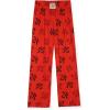 True Religion Boys 2 Piece Pajamas Set with Button Front Top & Pajama Pants for Kids (Sizes 4–14)(Red)