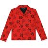 True Religion Boys 2 Piece Pajamas Set with Button Front Top & Pajama Pants for Kids (Sizes 4–14)(Red)