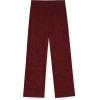 True Religion Boys 2 Piece Pajamas Set with Button Front Top & Pajama Pants for Kids (Sizes 4–14)(Red Velour)