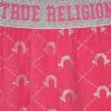 True Religion Girls Pajama Set 3-Piece Button-Front Top Sleep Pants and Headband(Hot Pink Fleece)