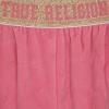 True Religion Girls Pajama Set 3-Piece Button-Front Top Sleep Pants and Headband(Wild Rose Velour)