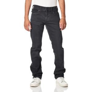 True Religion Men’s Ricky Straight Leg Jeans with Back Flap Pockets – Mens Jeans(Medium)