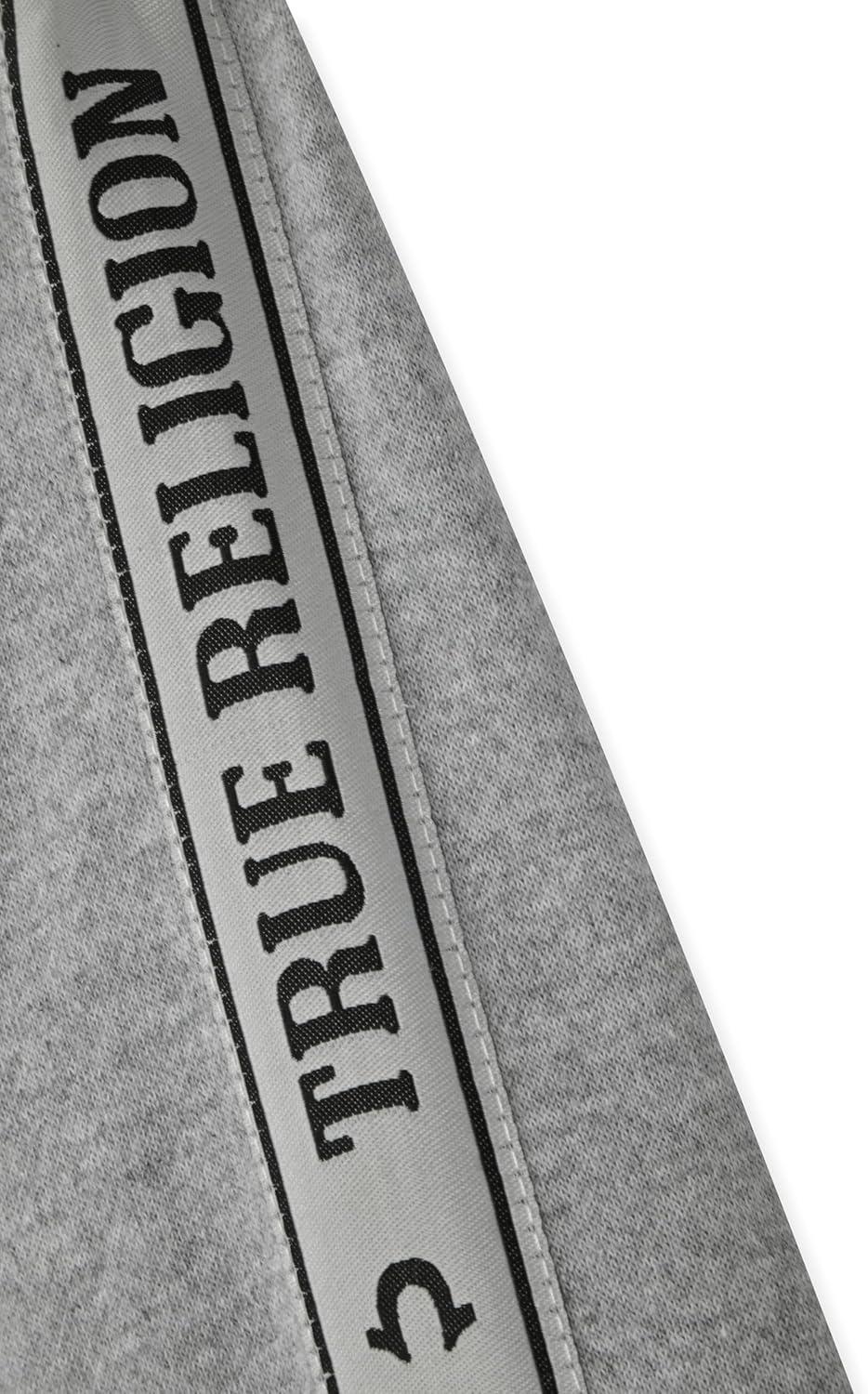 imageTrue Religion Boys 3 Piece Fleece Jogger Sets Complete Hoodie Tee amp Sweatpants Outfit for Everyday StyleGrey Heatherred