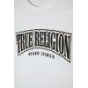 True Religion Boys 3 Piece Fleece Jogger Sets – Complete Hoodie, Tee & Sweatpants Outfit for Everyday Style(Travertine-white)