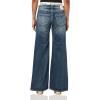True Religion Women’s Elastic Brief Bobbi Baggy Jean(Blue Radiance)