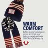 True Religion womens True Religion Beanie Hat and Scarf Set, Winter Cuffed Knit Cap With Pom and Stadium Style Scarf(Navy)