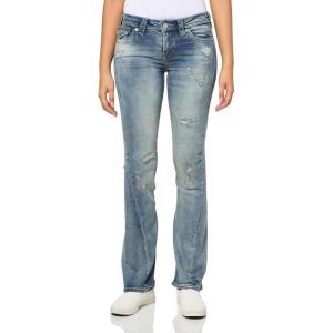True Religion Women’s Joey Mid Rise Flare Jean – Women’s Jeans, Flare Jeans for Women, Comfortable & Trendy(Razor Cut)