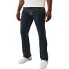 True Religion Men’s Billy SN Flap Jeans- Straight Leg Denim with Back Flap Pockets(Warm Hearth Rinse)