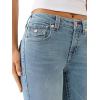 True Religion Women’s Becca Mid-Rise Bootcut Jeans – Flap Pockets & Big T Stitching(Pine Blossom)