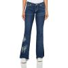 True Religion Women’s Butterfly Cutoff WB Joey LR Flare Jeans – Big T Stitching(Ringtone)